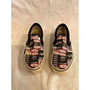 Vans Old Skool Rare Off the Wall Slip on Sneakers Mens Size 5 Women's size 6.5